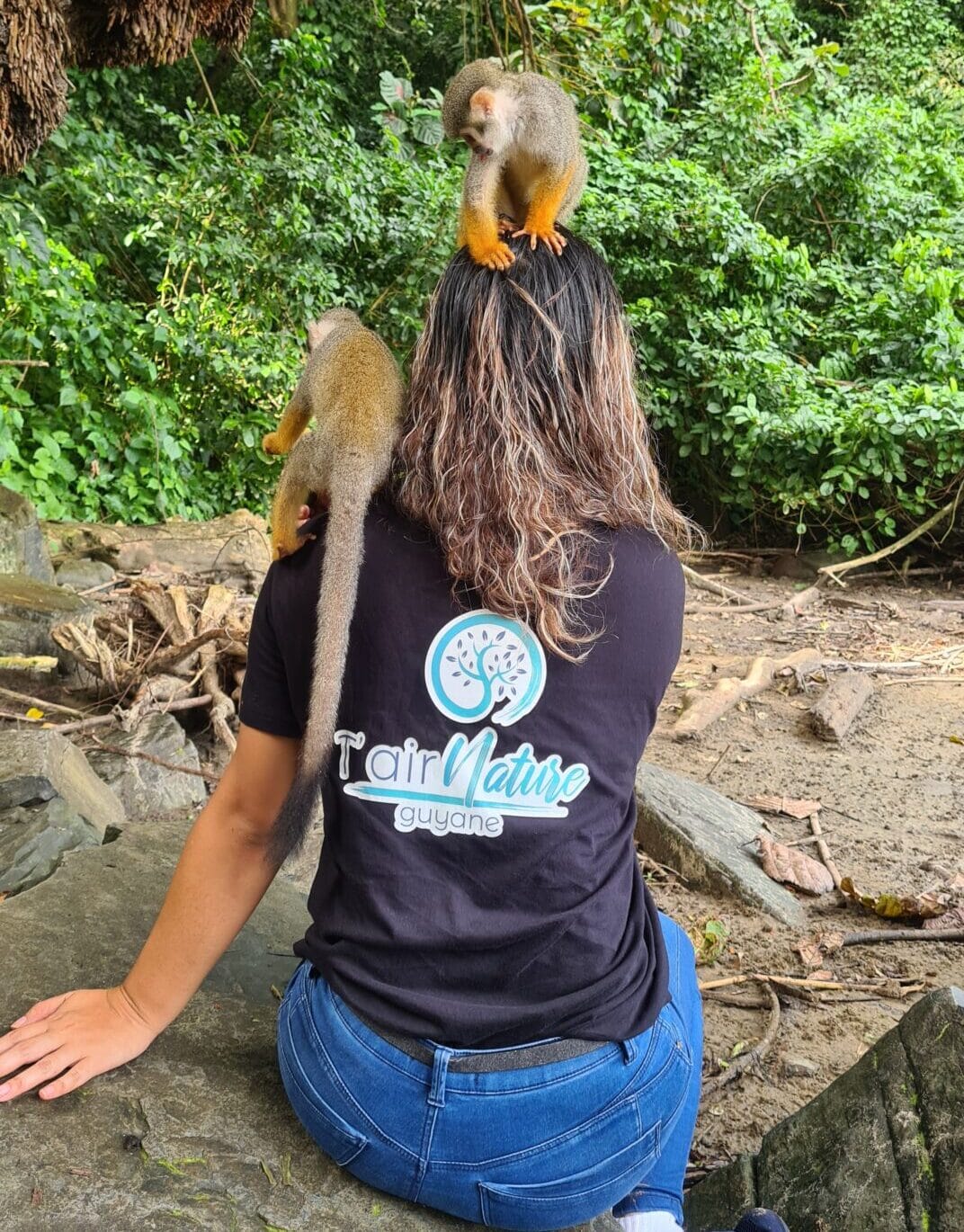 L'îlet La mère et les saïmiris - t'air nature guyane